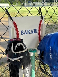 Image 1 of Dugout Organizer with Pull Down Hooks