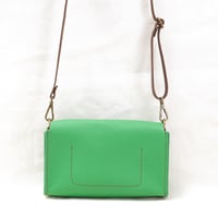 Image 3 of Wide Two-way Sling in pebbled green