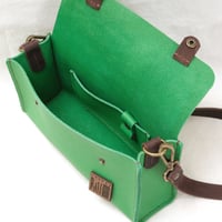 Image 6 of Wide Two-way Sling in pebbled green