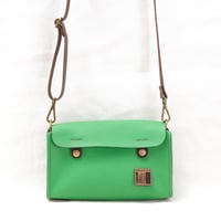 Image 1 of Wide Two-way Sling in pebbled green
