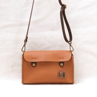 Image 1 of Wide Two-way Sling in pebbled tan