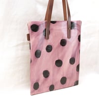 Image 2 of Dots Soft Tote purple haze one-off