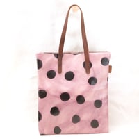 Image 3 of Dots Soft Tote purple haze one-off