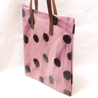 Image 5 of Dots Soft Tote purple haze one-off