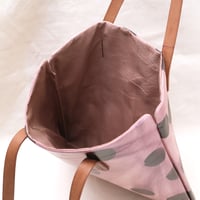 Image 6 of Dots Soft Tote purple haze one-off