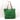 Slouchy Suede Tote in happy green