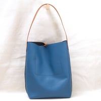 Image 3 of Tube Tote in happy blue