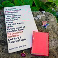 Image 2 of Communist Manifesto Book Badge