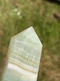 Image 5 of Pistachio Calcite Tower #1