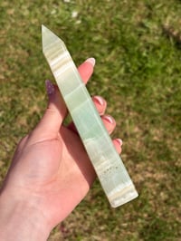 Image 2 of Pistachio Calcite Tower #2