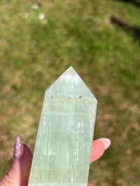 Image 5 of Pistachio Calcite Tower #3