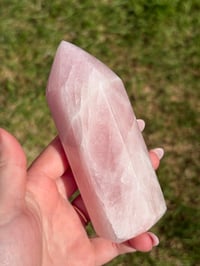 Image 4 of Rose Quartz Chunky Tower #1