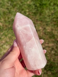 Image 5 of Rose Quartz Chunky Tower #1