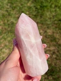 Image 6 of Rose Quartz Chunky Tower #1