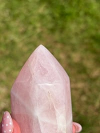 Image 7 of Rose Quartz Chunky Tower #1