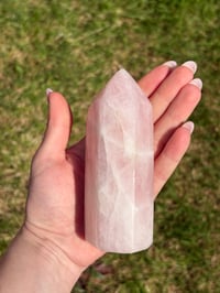 Image 9 of Rose Quartz Chunky Tower #1