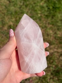Image 1 of Rose Quartz Chunky Tower #2