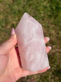 Image 2 of Rose Quartz Chunky Tower #2