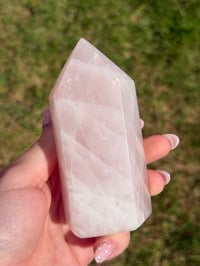 Image 4 of Rose Quartz Chunky Tower #2