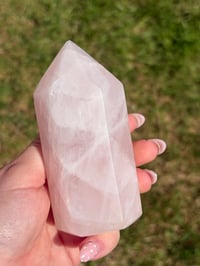 Image 6 of Rose Quartz Chunky Tower #2