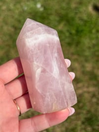Image 1 of Rose Quartz Chunky Tower #3
