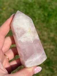 Image 1 of Rose Quartz Chunky Tower #4