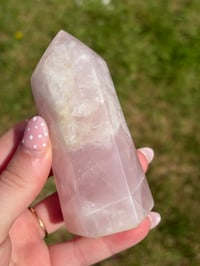 Image 2 of Rose Quartz Chunky Tower #4