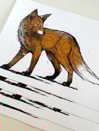 Image 3 of Fox Instinct — Limited Edition Art Print