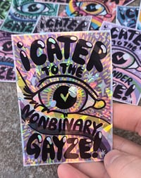 Image 3 of CHOOSE yours! Queer Gayze Sticker