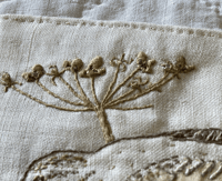 Image 4 of Embroidered Bird Kit Number Three 'Seedheads'
