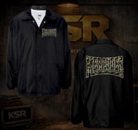 Image 1 of Merauder Camo White Outline Coaches Jacket **PRE-ORDERS/LIMITED TIME ONLY*