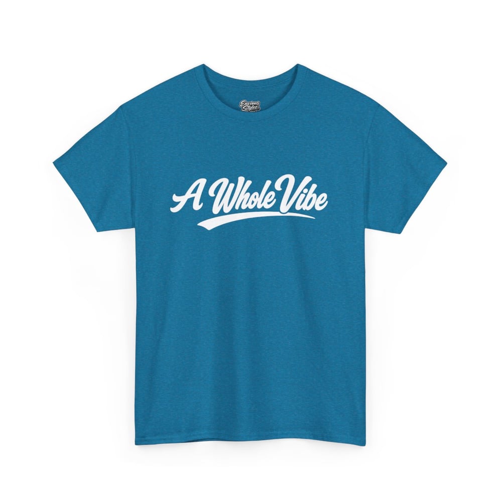 Image of A Whole Vibe T-Shirt — Retro Script Graphic Tee