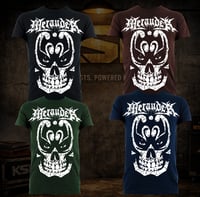 Merauder Drip Logo Skull Tee