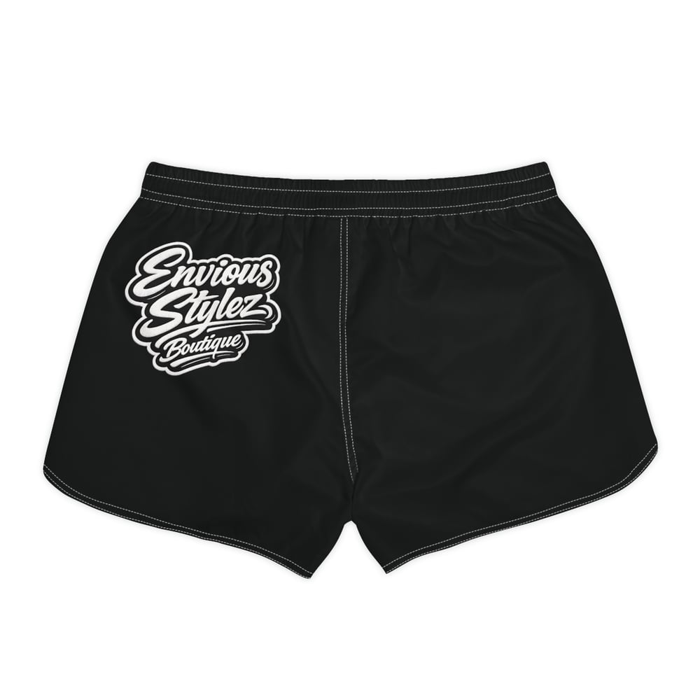 Image of Casual Women's Shorts — 'A Whole Vibe' Graphic Lounge Shorts-45ac4612