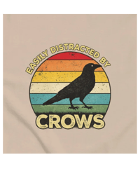 Image 1 of Easily Distracted By Crows T-Shirt