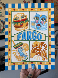 ORIGINAL PAINTING - SUMMER SNACKS