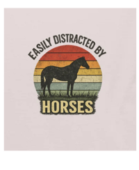 Image 1 of Easily Distracted By Horses T-Shirt