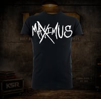Maximus White Logo Tee