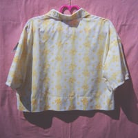 Image 2 of striped floral crop