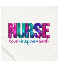 Image 1 of Nurse Love, Inspire, Heal T-Shirt