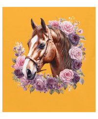 Image 1 of Floral Majesty Horse T-Shirt