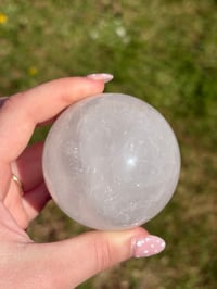 Image 2 of Clear Quartz Sphere #1