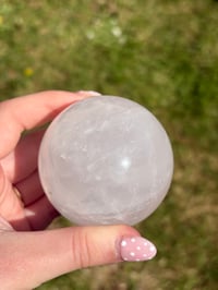 Image 4 of Clear Quartz Sphere #1