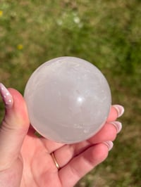 Image 5 of Clear Quartz Sphere #1
