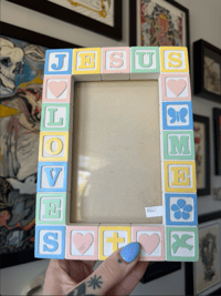 JESUS LOVES ME FRAME 