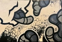 6x4" Grey Wood