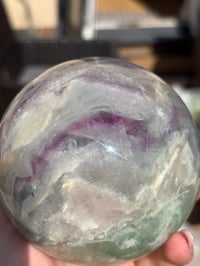 Image 8 of Fluorite Sphere #3