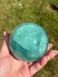 Image 1 of Fluorite Sphere #4