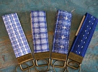 Image 2 of Handmade Essential Fabric Key Fob, Everyday Key Ring