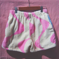 Image 2 of fun boy towel shorts